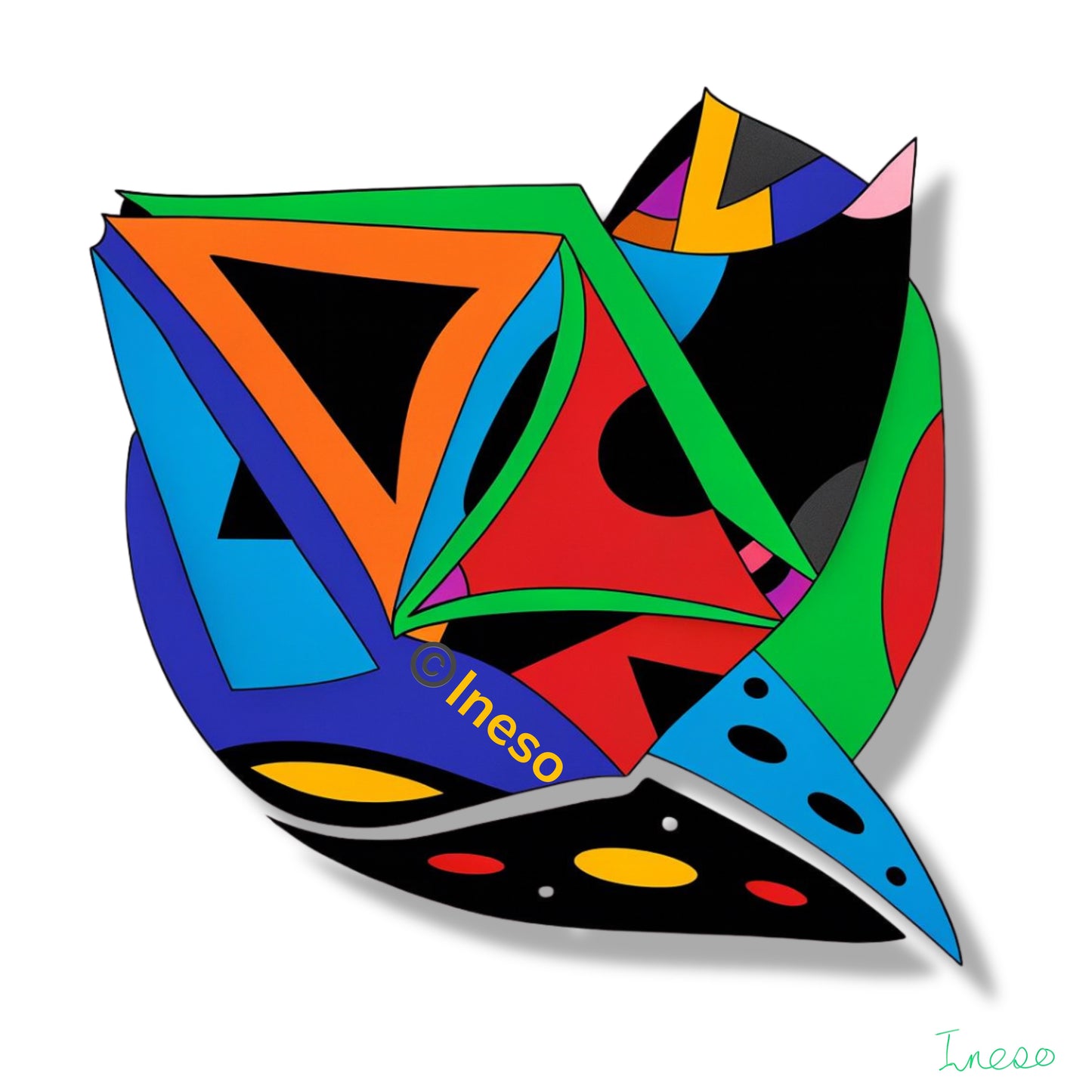 Top Bird, 40 x 40cm, 2017 (2 Variants)