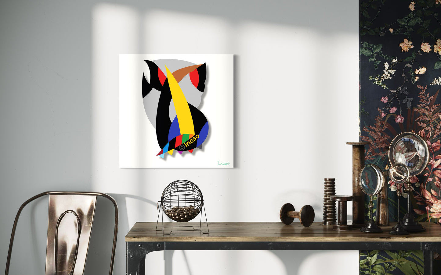 Rent’s Due, 40 x 40cm, 2024