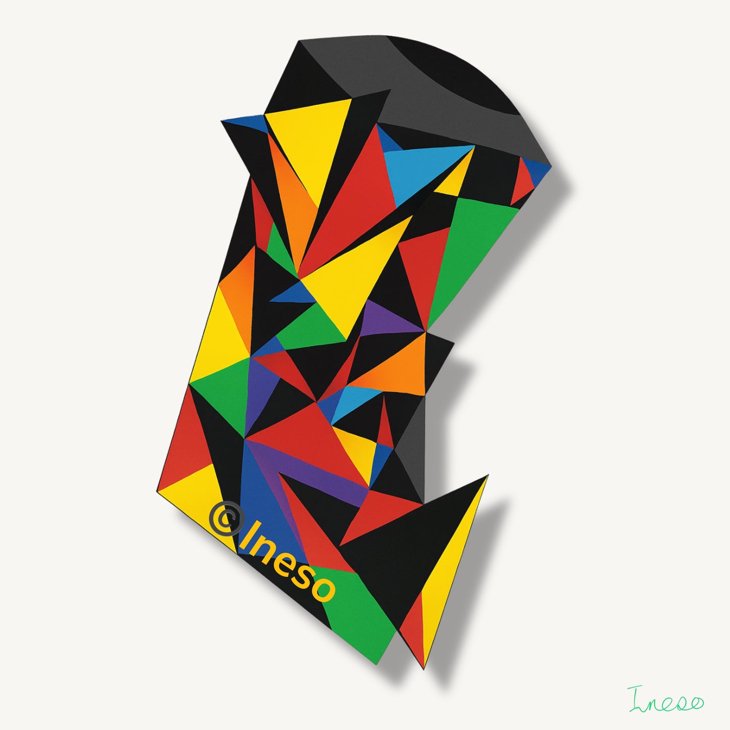 Starting Gun, 40 x 40cm, 2021