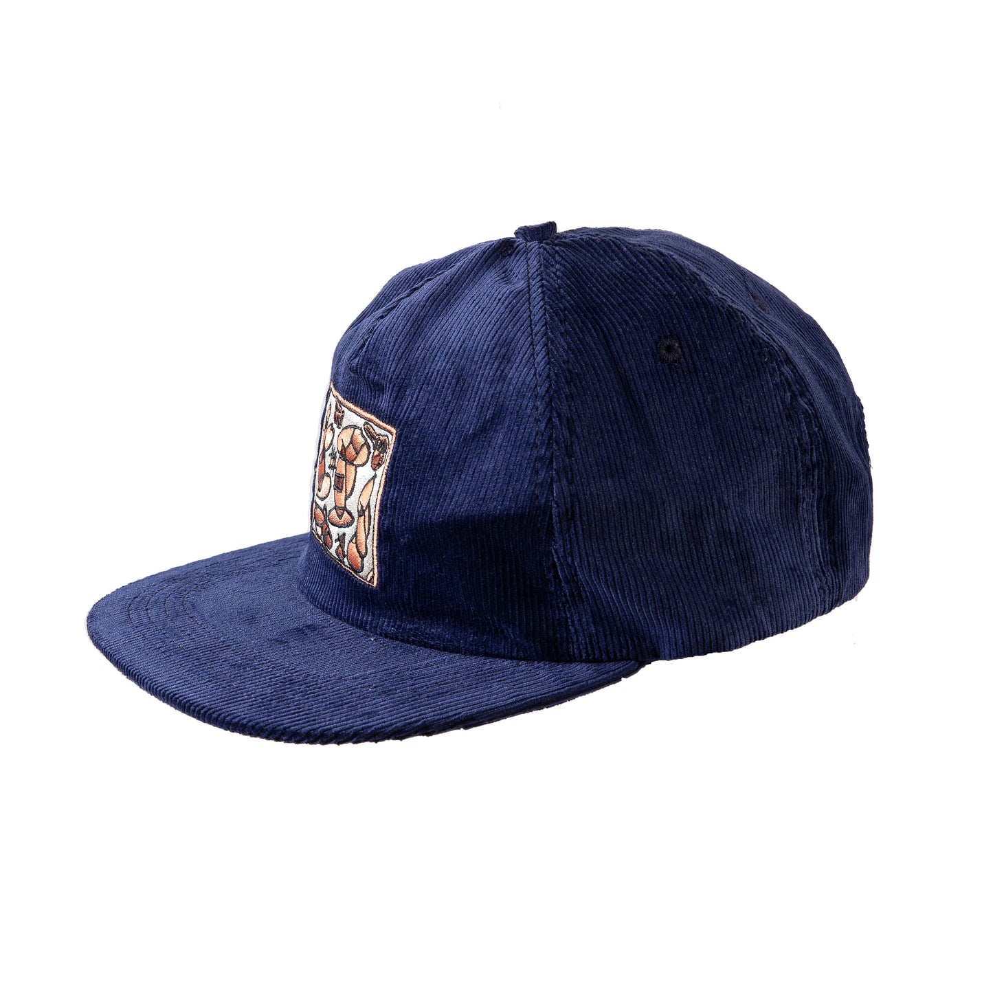 “Workshop” - 5 Panel Corduroy Snap Back Cap