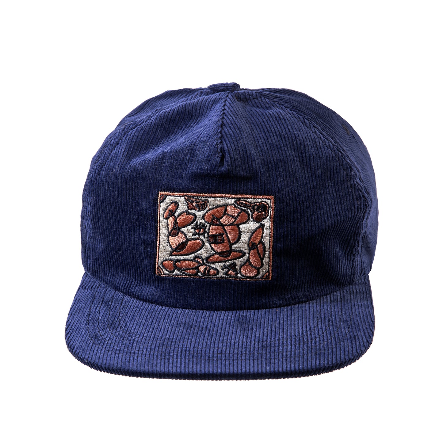 “Workshop” - 5 Panel Corduroy Snap Back Cap
