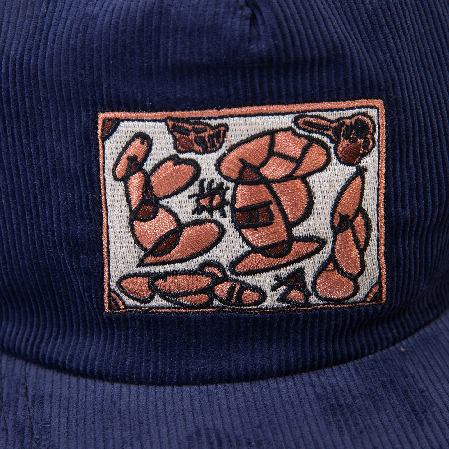 “Workshop” - 5 Panel Corduroy Snap Back Cap