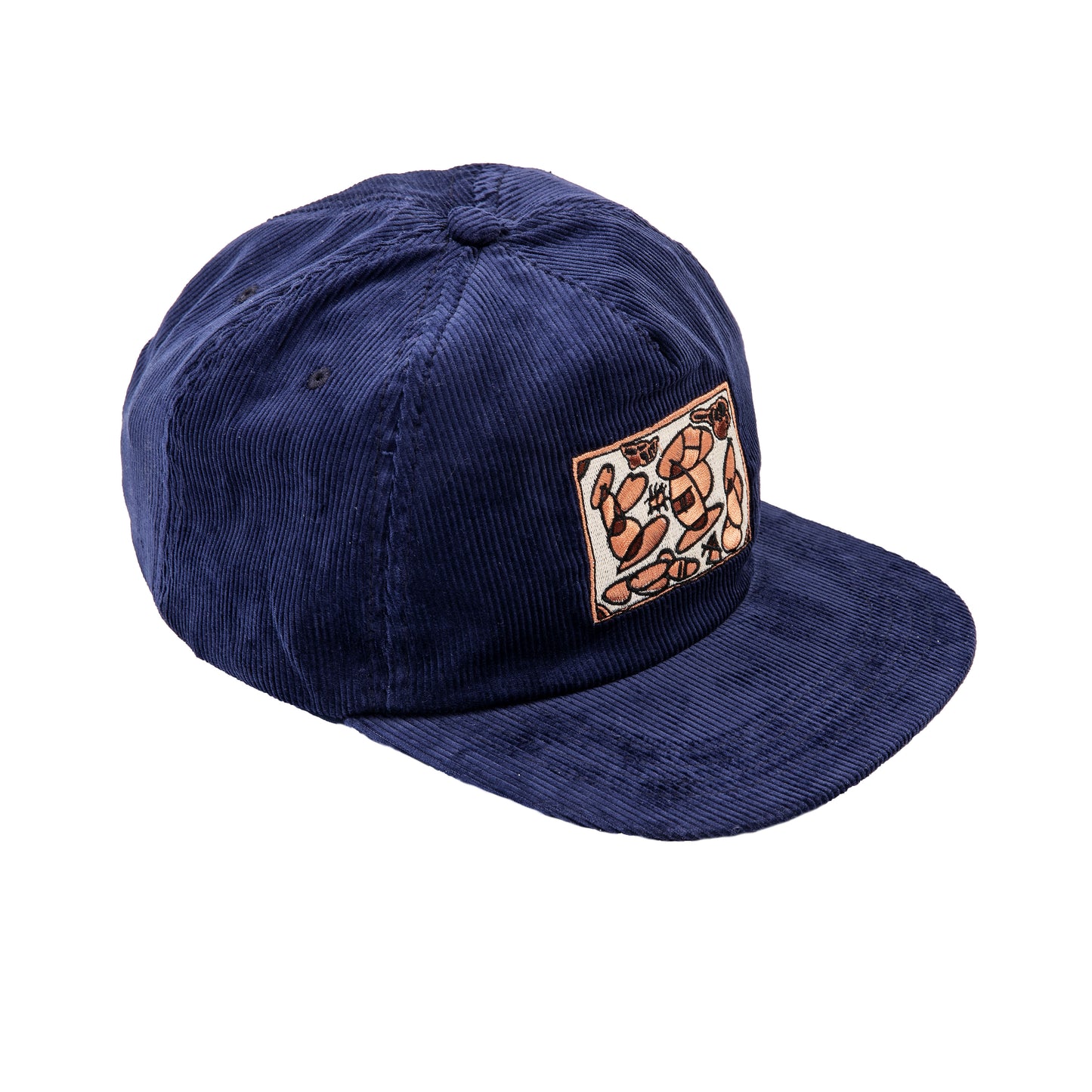 “Workshop” - 5 Panel Corduroy Snap Back Cap